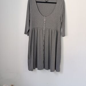 Torrid Gray Jersey Knit Dress